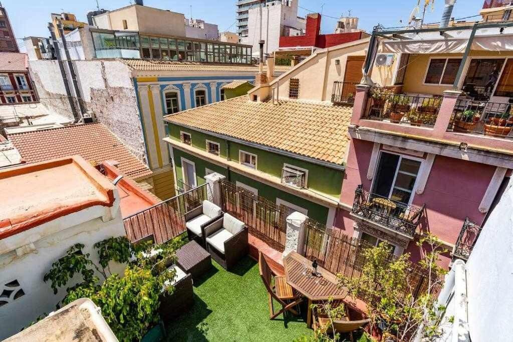 Dirdam Cascoantiguo -Roof Top -4 Min Playa アリカンテ エクステリア 写真